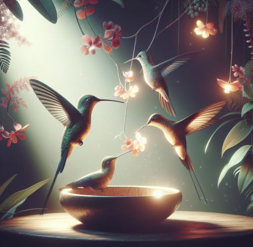 tazones ilumina colibri