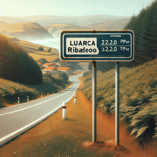 luarca ribadeo distancia