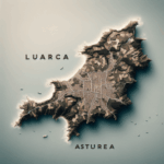 luarca en el mapa de asturias