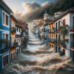 cudillero inundado